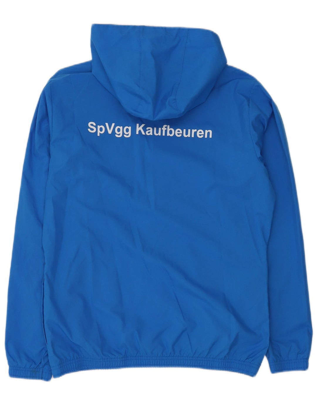 Jachetă de trening cu glugă grafică PUMA pentru bărbați, poliester albastru mediu