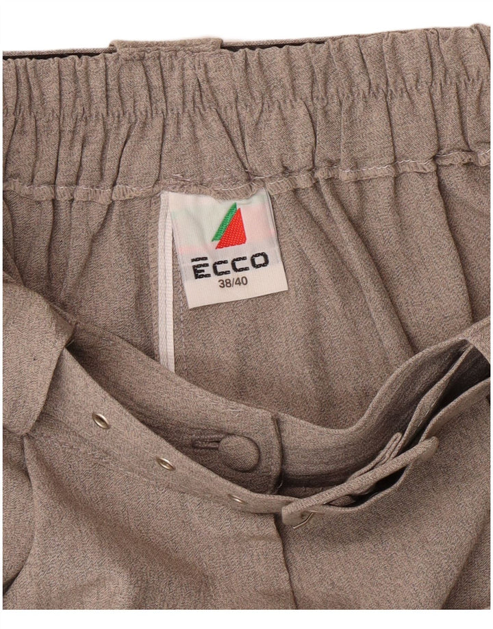Pantaloni scurți casual Ecco pentru femei cu talie înaltă EU 38/40 Medium W26 Gri Clasic