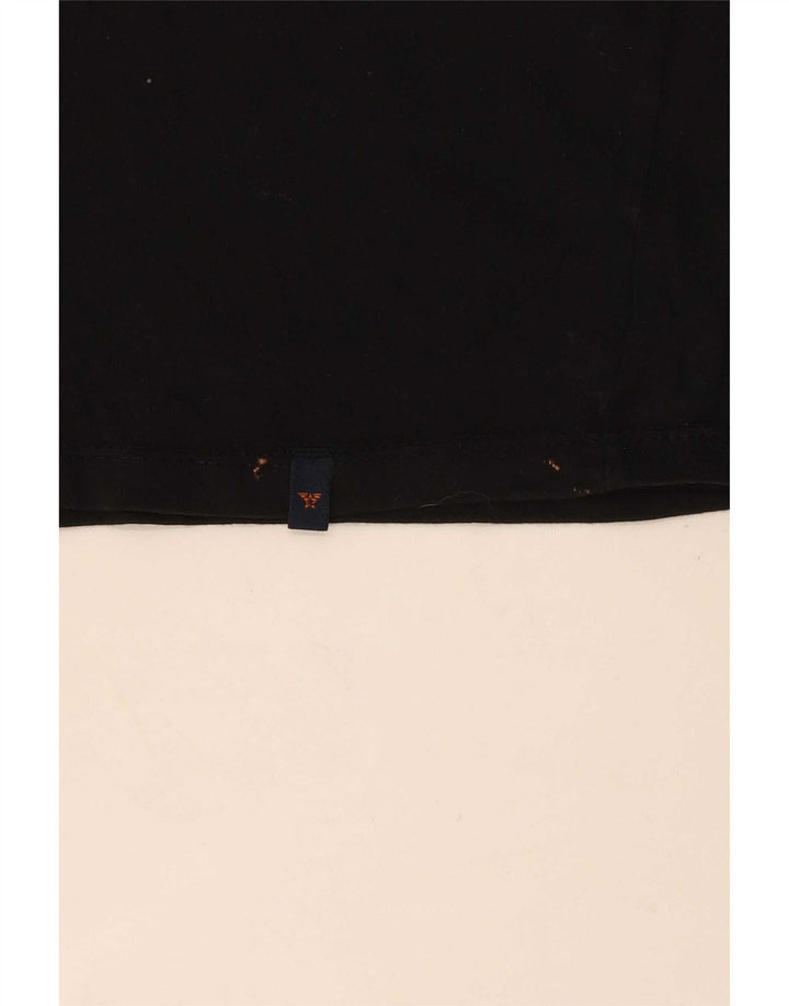 Tricou grafic pentru bărbați Avirex Top XL Negru