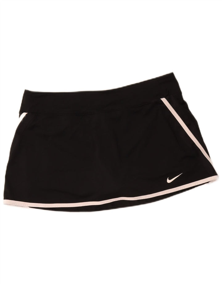 Skort Nike Dri Fit pentru femei UK 18 XL, poliester negru