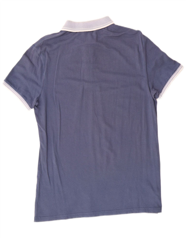 KAPPA Mens Polo Shirt Large Navy Blue