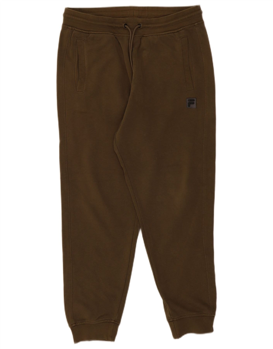 Pantaloni de trening Fila pentru bărbați Joggeri mari Bumbac kaki
