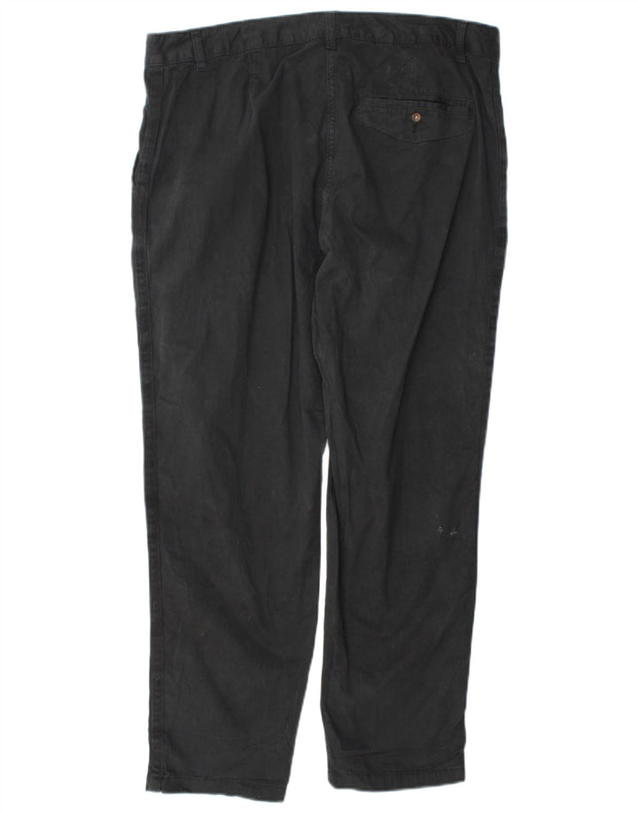 Pantaloni obișnuiți pentru femei Marks & Spencer UK 16 W38 L29 Bumbac negru