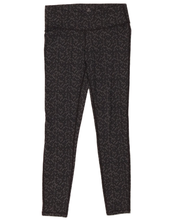 Leggings pentru damă PRANA UK 8 Small Gri Geometric Nylon