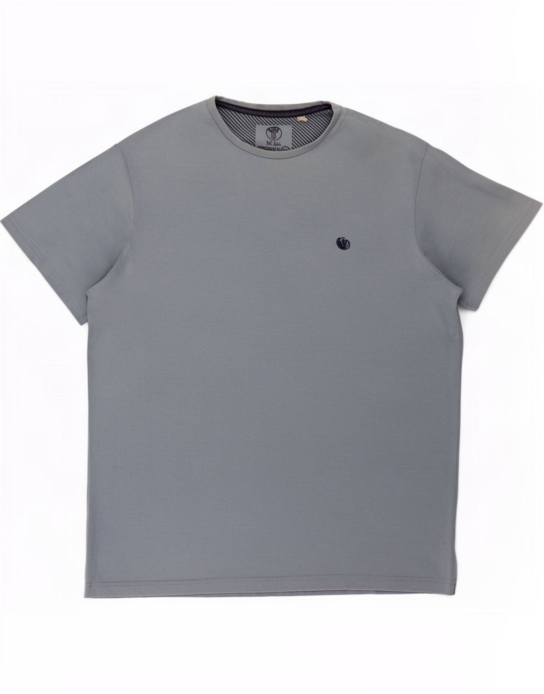 Fat Face Bărbați Tricou Top Medium Blue Bumbac