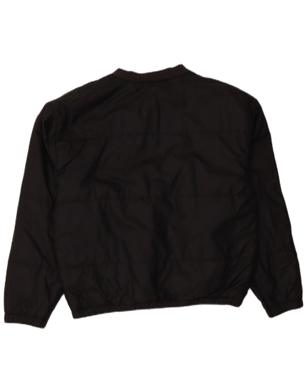 Jachetă căptușită cu pulover supradimensionat pentru bărbați Adidas UK 34 XS Poliester negru