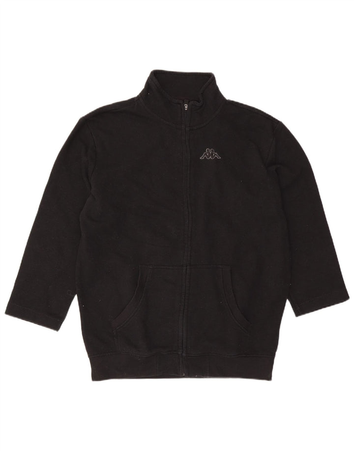 Jachetă de trening supradimensionată pentru femei Kappa UK 18 XL bumbac negru