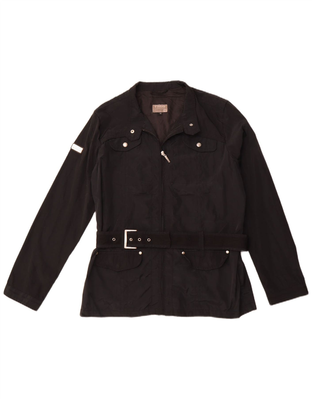 Jachetă BRUGI pentru femei, UK 20 2XL, poliester negru