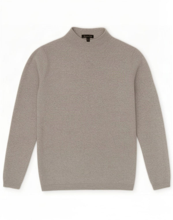 Pulover cu gât țestoasă pentru femei Massimo Dutti UK 10 Lână gri mică