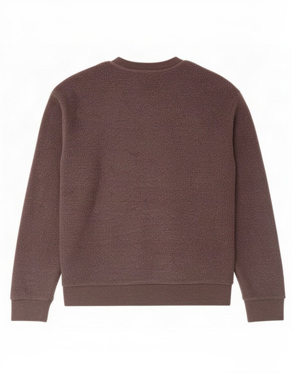 Pulover supradimensionat din lână pentru femei Topshop UK 8 Poliester maro mic