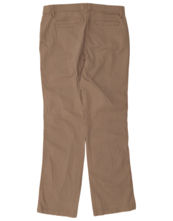 Pantaloni casual drepti pentru femei Lee Riders US 8 Medium W30 L29 Bej Bumbac