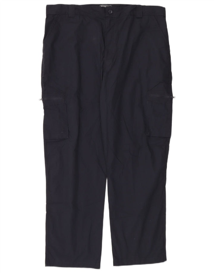 Pantaloni cargo obișnuiți pentru bărbați Mountain Warehouse L40 L30 Poliester bleumarin