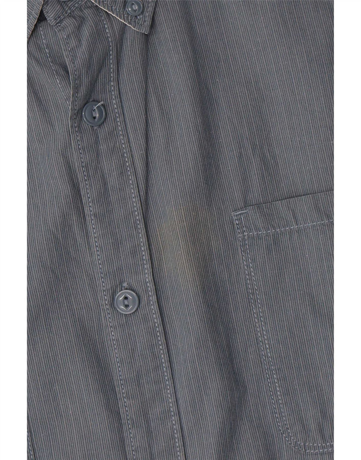Cămașă pentru bărbați Levi's XL, bumbac cu dungi gri