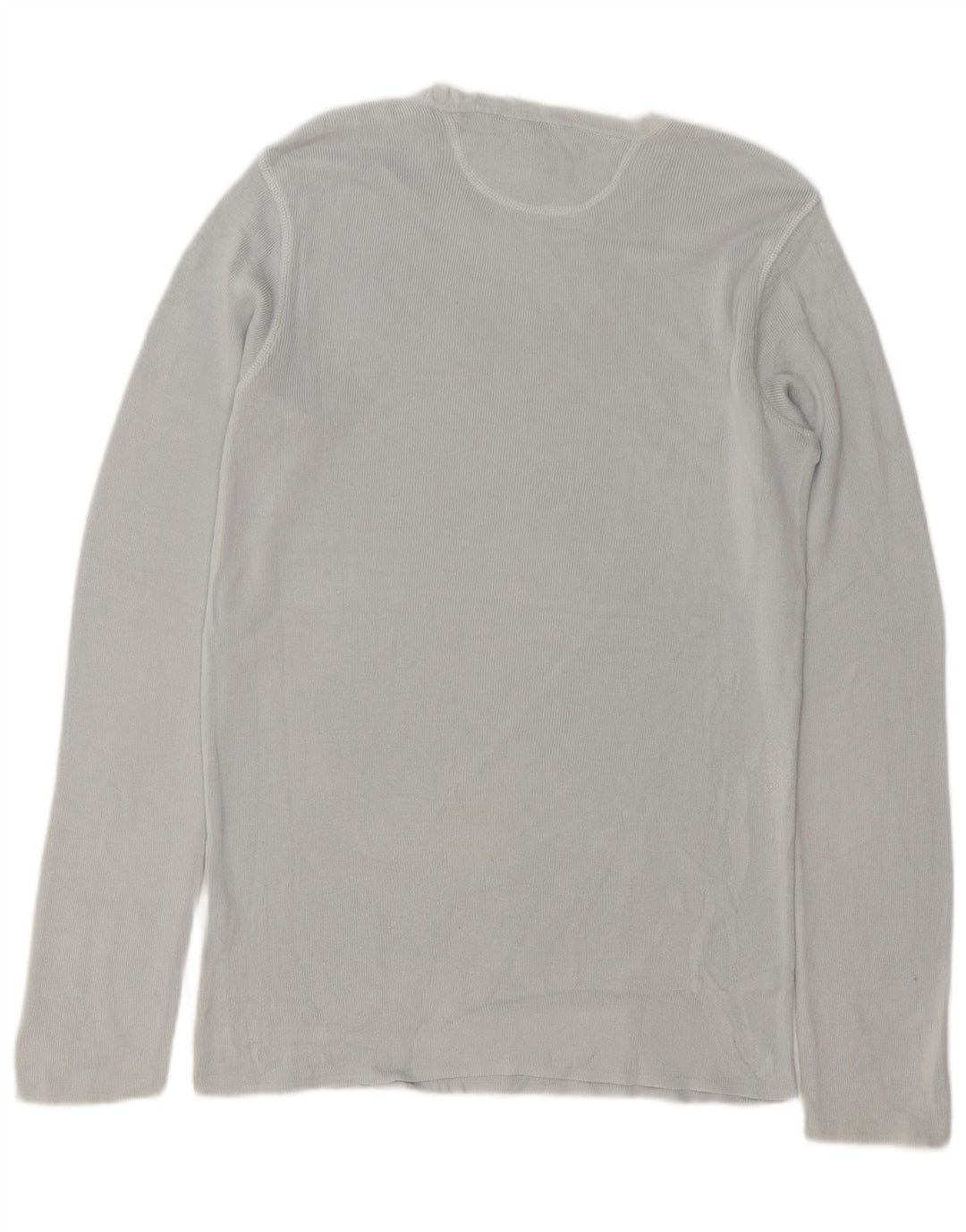 Armani Jeans Top pentru bărbați cu mânecă lungă, mare, gri bumbac