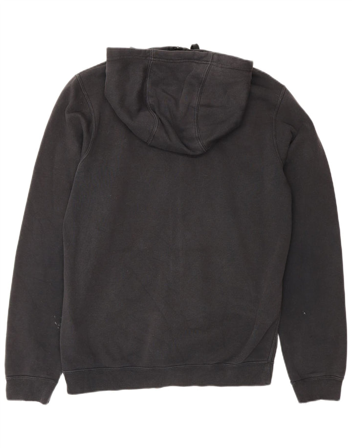 Pulover Nike pentru bărbați, cu fermoar, bumbac, negru