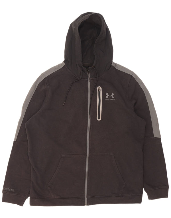 Pulover Under Armour pentru bărbați, cu fermoar și grafic, bumbac color bloc 2XL