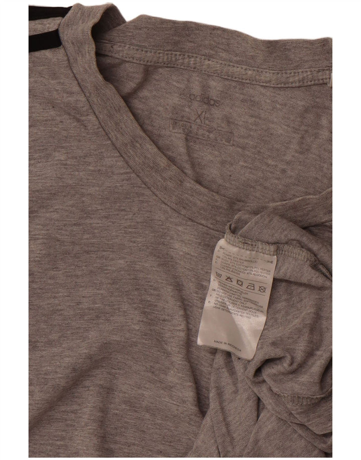 Tricou bărbați ADIDAS Top XL bumbac gri