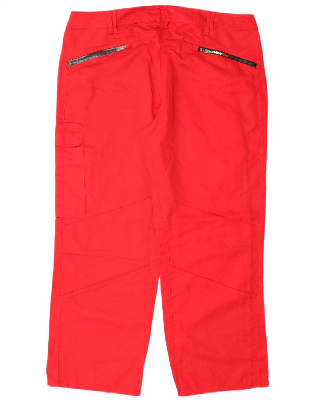 Pantaloni cargo drepti PUMA pentru bărbați W36 L28 roșii