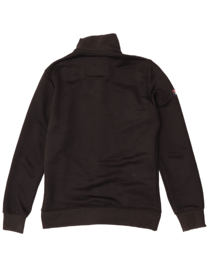 Jachetă de trening pentru bărbați Superdry, poliester mediu negru