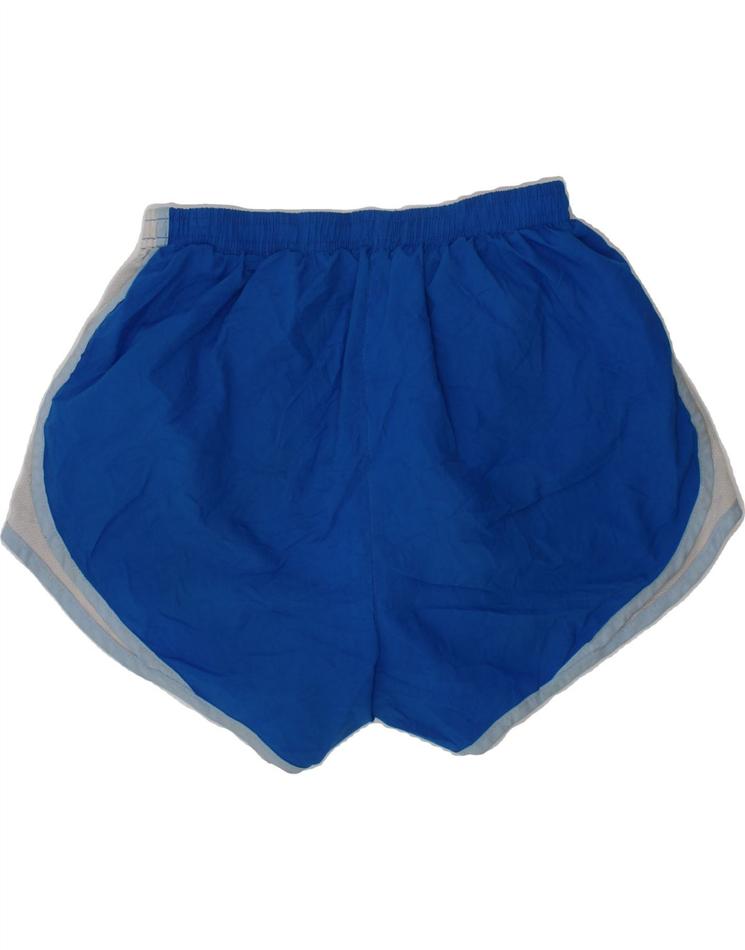 NIKE Boys Sport Shorts 7-8 Years Small  Blue Colourblock Vintage Nike and Second-Hand Nike from Messina Hembry 