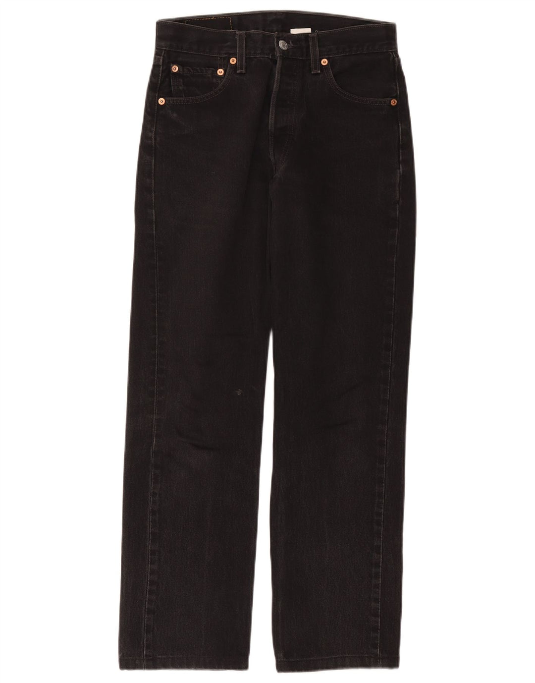 Blugi drepti pentru femei Levi's 501 W29 L28 bumbac negru
