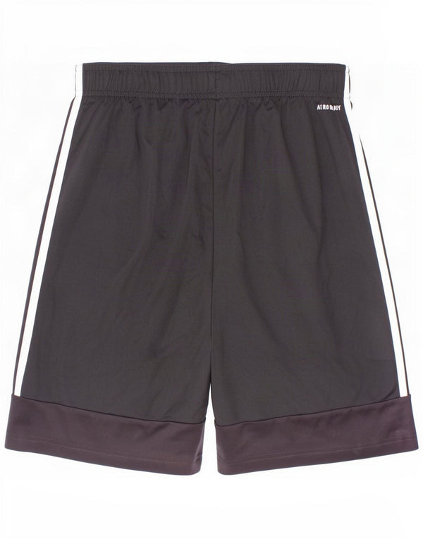 Pantaloni scurți sport Aeroready Adidas pentru băieți 13-14 ani poliester negru