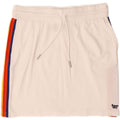 Fusta mini pentru femei Superdry UK 12 Medium W30 Bumbac cu dungi albe
