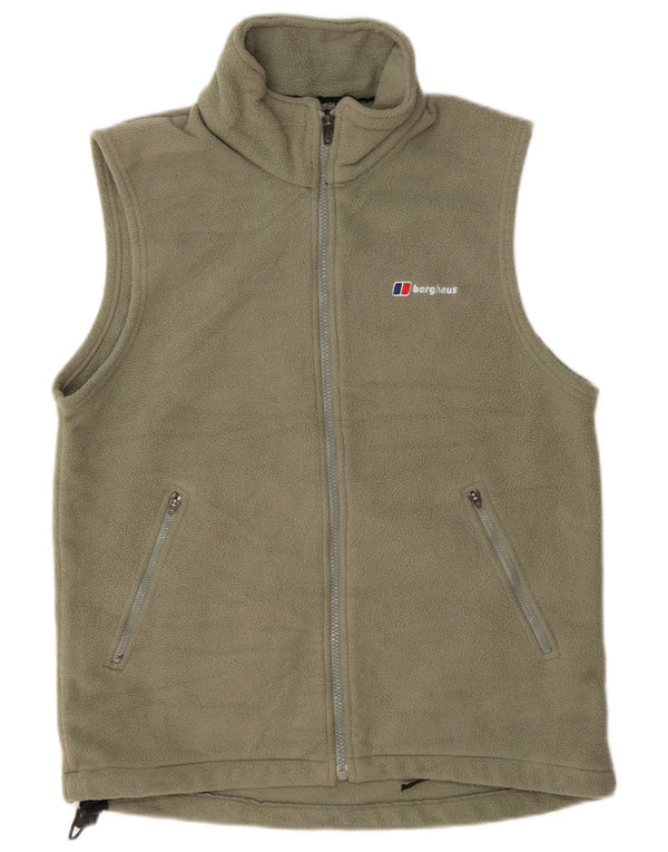 Gilet pentru femei Berghaus din fleece UK 14 Medium Khaki Poliester