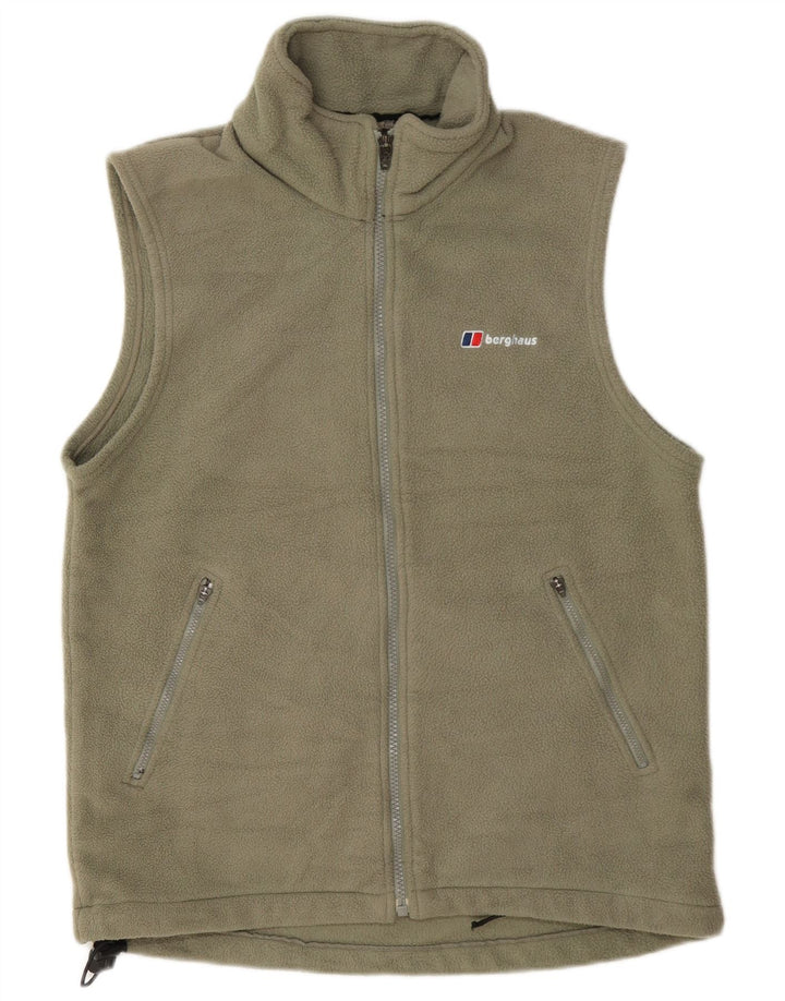 Gilet pentru femei Berghaus din fleece UK 14 Medium Khaki Poliester