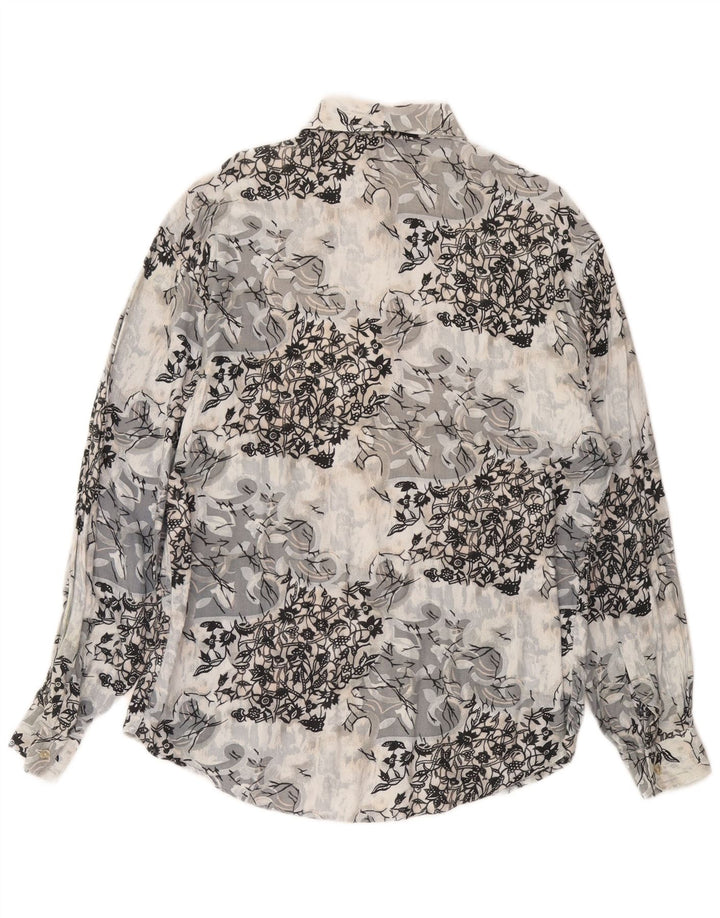 Cămașă Bărbați CRIVER Gri Mediu Floral Viscoză