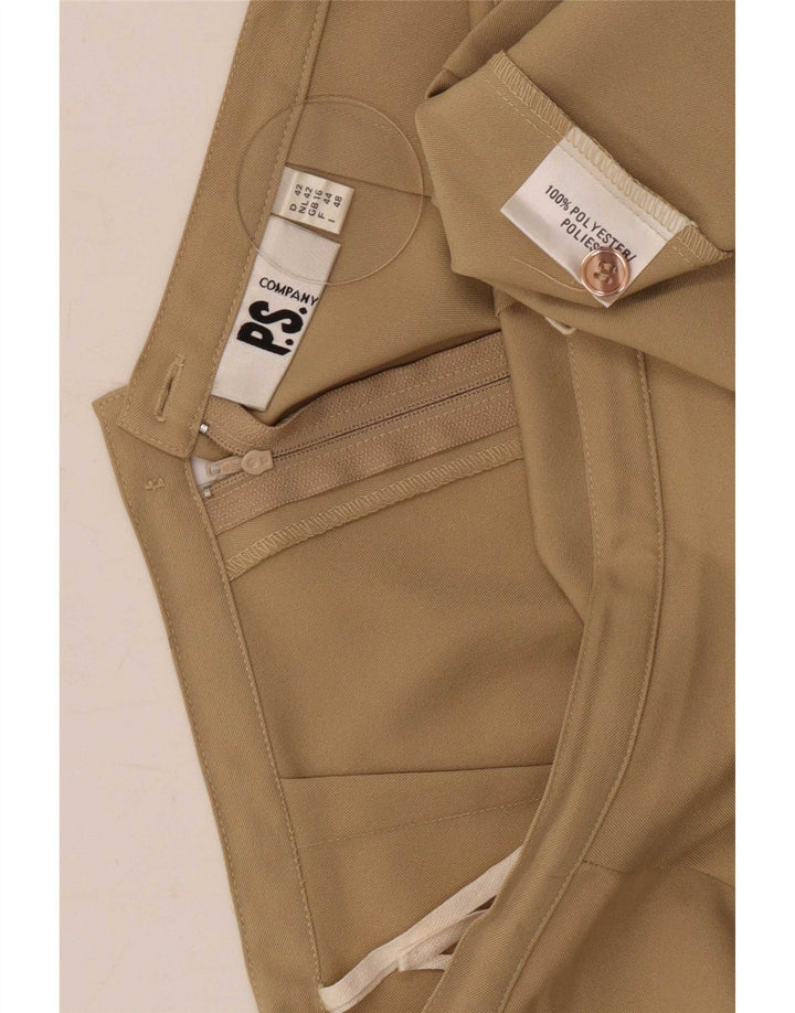 P.S. Company Fusta mini pentru femei UK 16 Large W30 Kaki Poliester