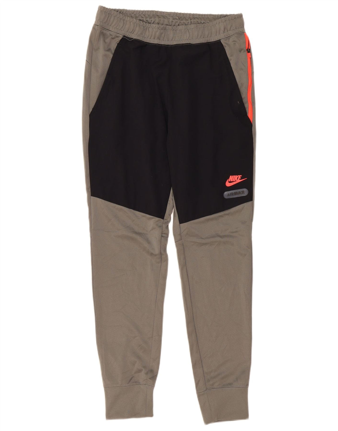 Pantaloni de trening pentru bărbați NIKE Pantaloni de jogging Gri mediu Poliester color bloc