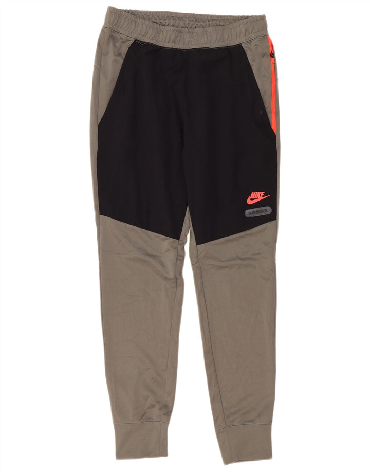 Pantaloni de trening pentru bărbați NIKE Pantaloni de jogging Gri mediu Poliester color bloc