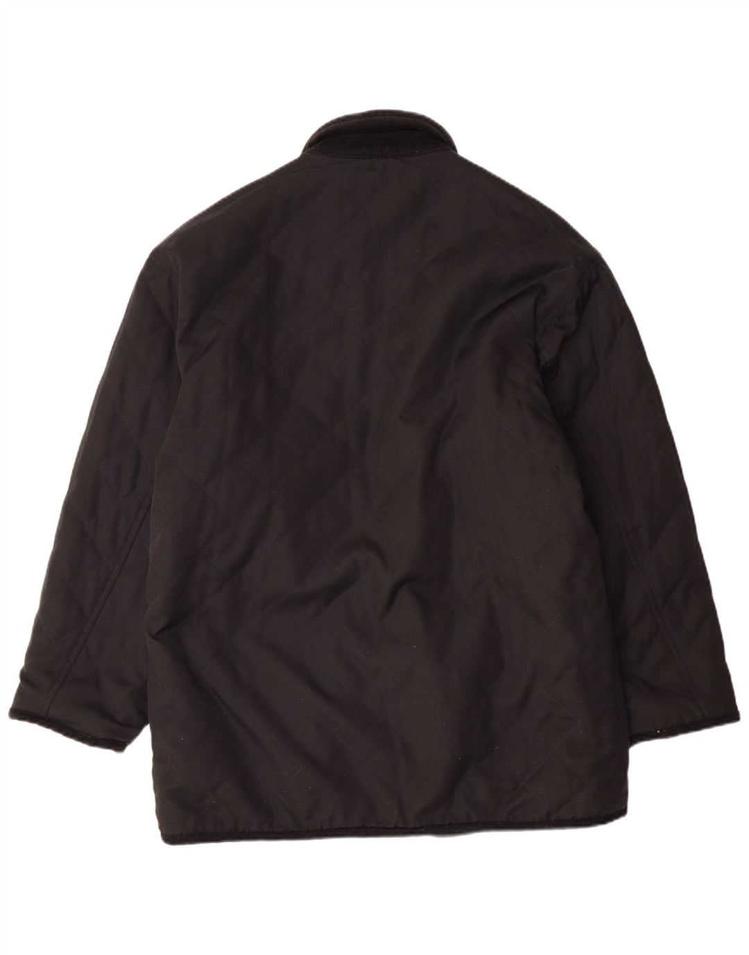 VINTAGE Jachetă pentru bărbați cu grafică reversabilă din lână UK 38 Medium Gri Fair Isle