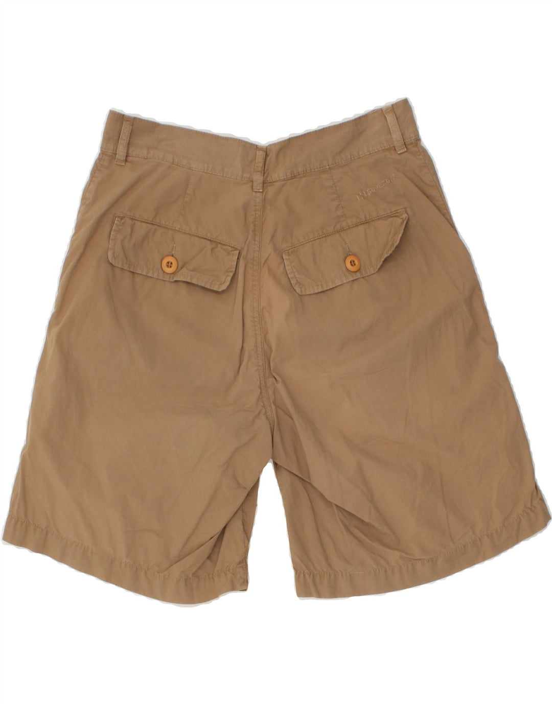 SUPERGA Mens Chino Shorts Small W28 Brown Cotton Vintage Superga and Second-Hand Superga from Messina Hembry 