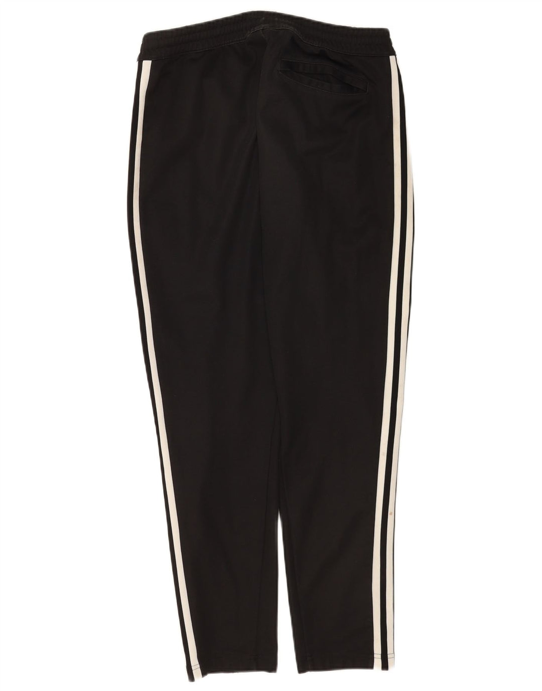 Pantaloni de trening Adidas pentru bărbați, bumbac mediu negru