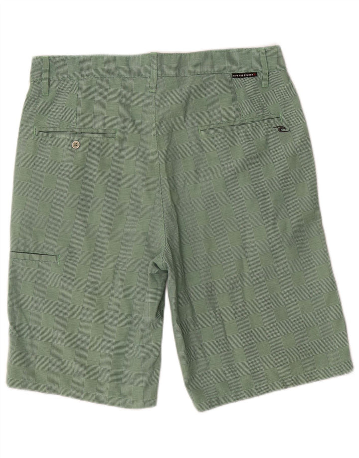 Pantaloni scurți pentru bărbați Rip Curl Cargo W32 Medium Green Check Poliester