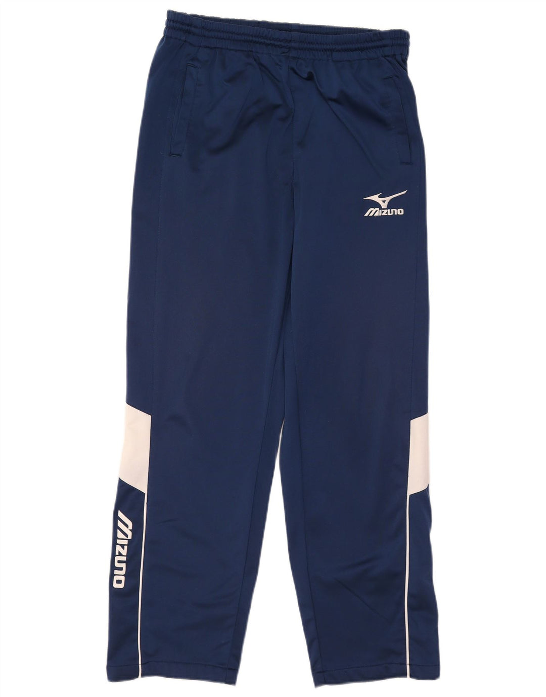 Pantaloni de trening grafic Mizuno pentru bărbați, mari, bleumarin, color block