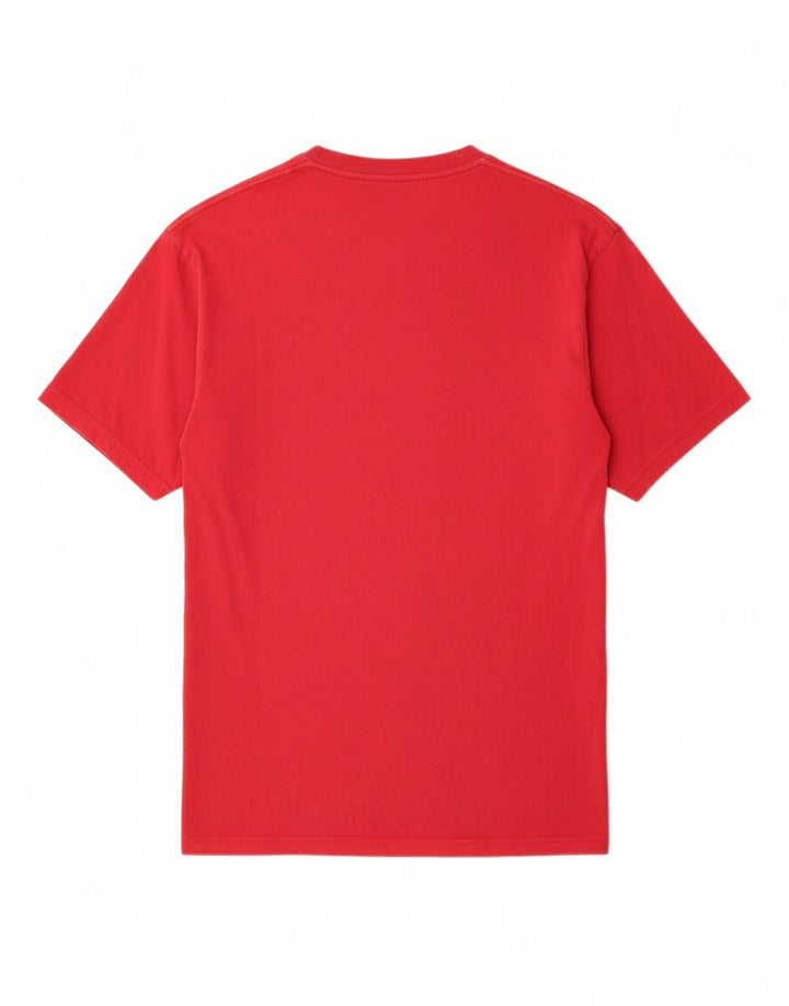 VANS Mens Classic Fit T-Shirt Top Medium Red Cotton