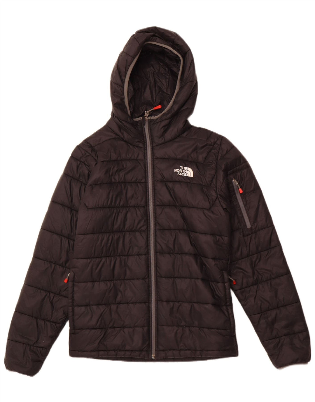 Jachetă căptușită cu glugă pentru bărbați THE NORTH FACE UK 36 Small Black Nylon