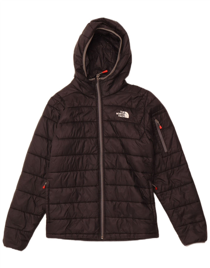 Jachetă căptușită cu glugă pentru bărbați THE NORTH FACE UK 36 Small Black Nylon