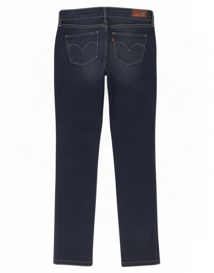 Blugi slim pentru femei Levi's W25 L32 albastru