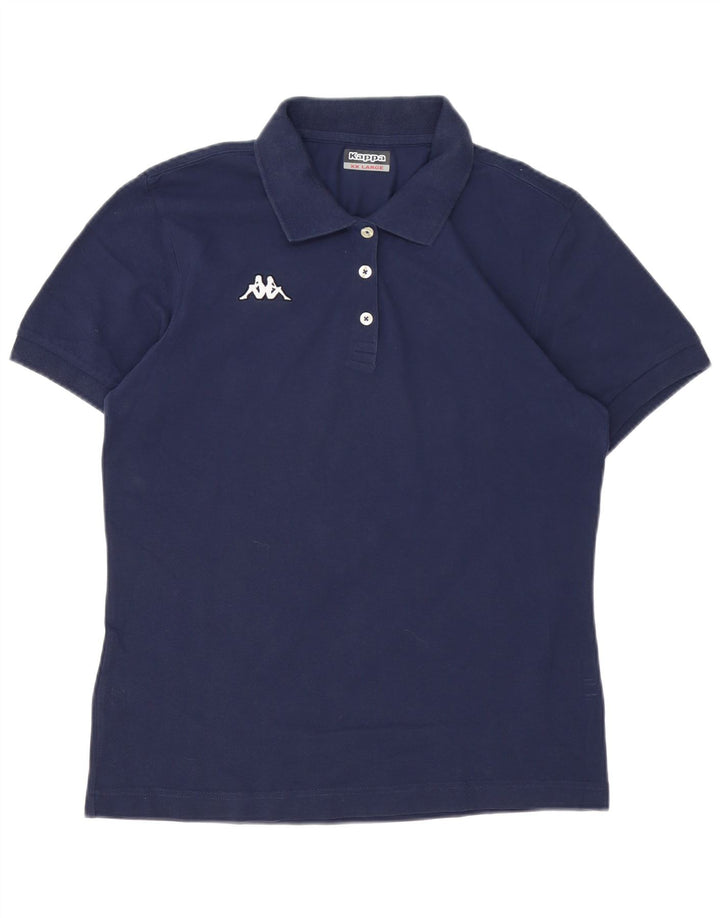 Tricou polo Kappa pentru femei UK 20 2XL Bleumarin
