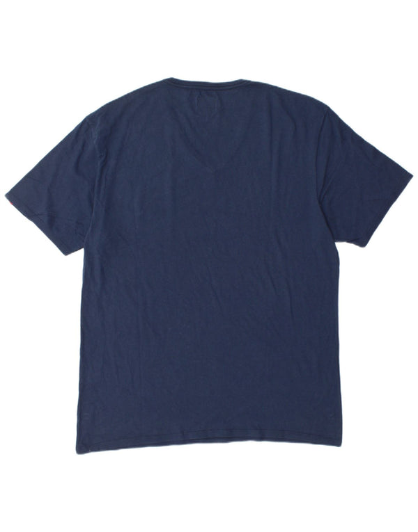 Tricou pentru bărbați LEVI'S Top 2XL Bumbac bleumarin