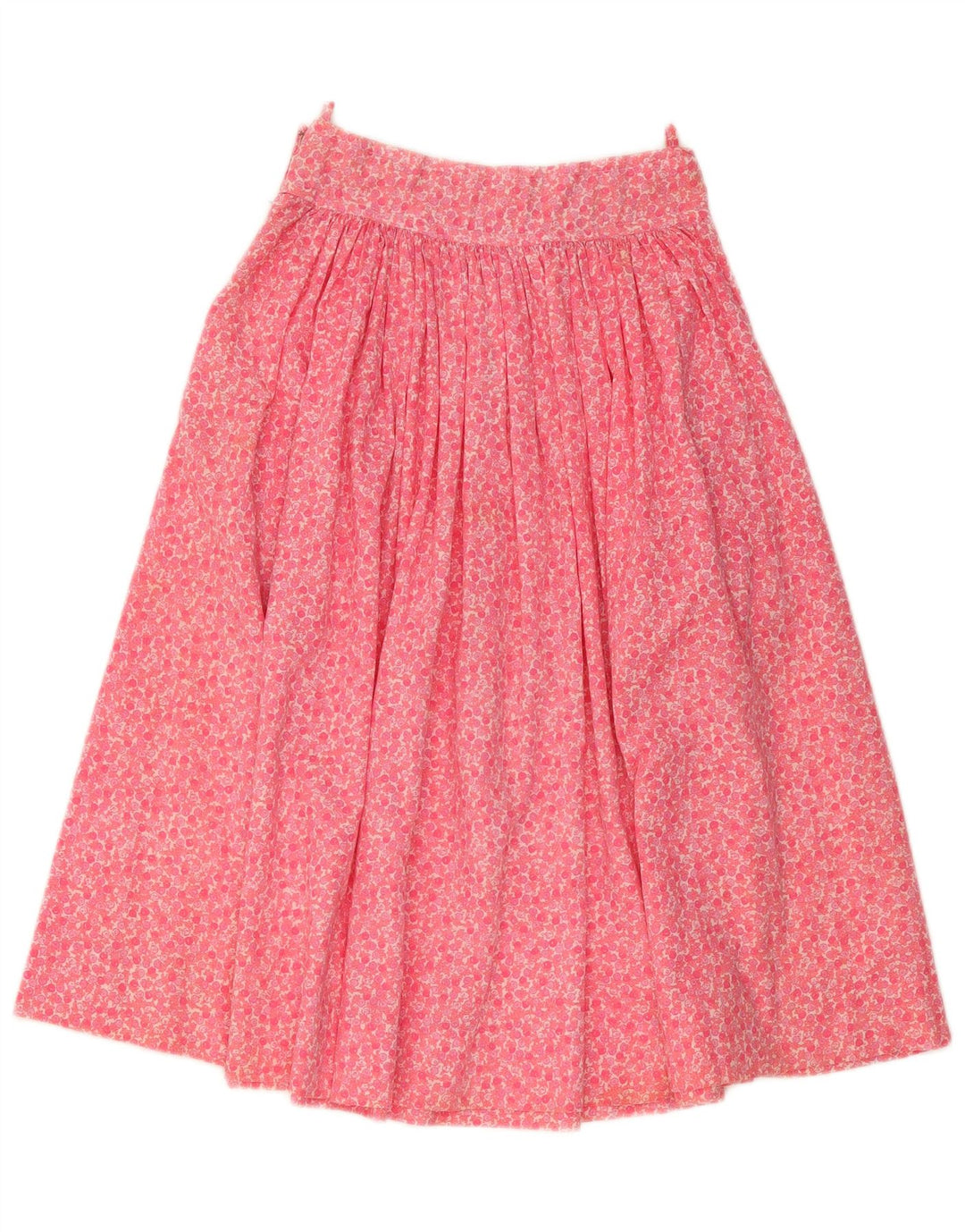 Fusta evazată pentru femei Vintage W28 Roz mediu Floral