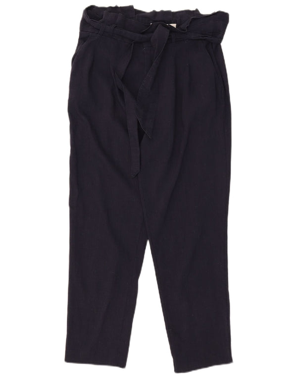 Pantaloni chino pentru femei Zara Mici L26 L25 Bleumarin