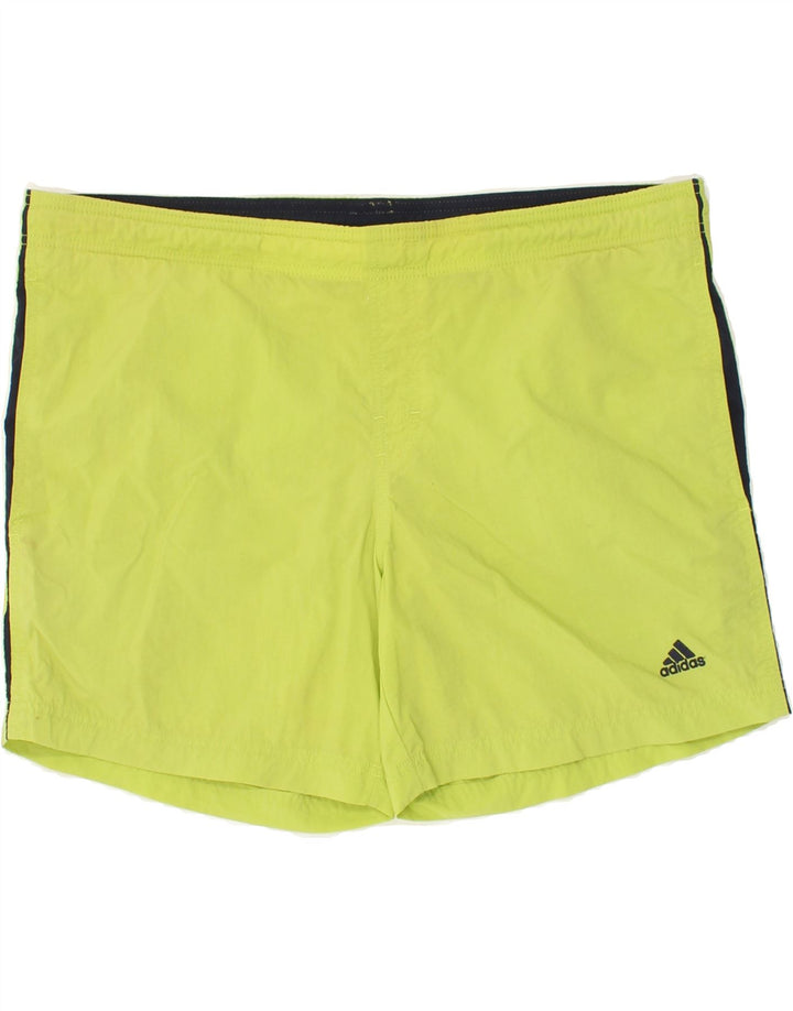 ADIDAS Mens Sport Shorts Medium Green Polyamide Vintage Adidas and Second-Hand Adidas from Messina Hembry 