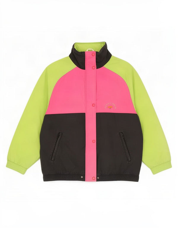 Jachetă de schi vintage pentru femei UK 18 XL, multicoloră