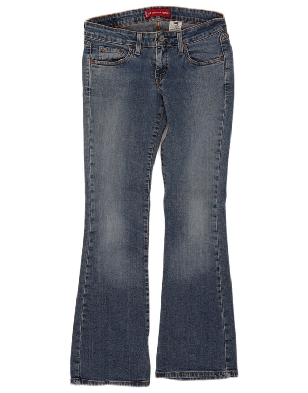 Blugi Levi's 524 Super Low Bootcut Medium W30 L30 Bumbac albastru