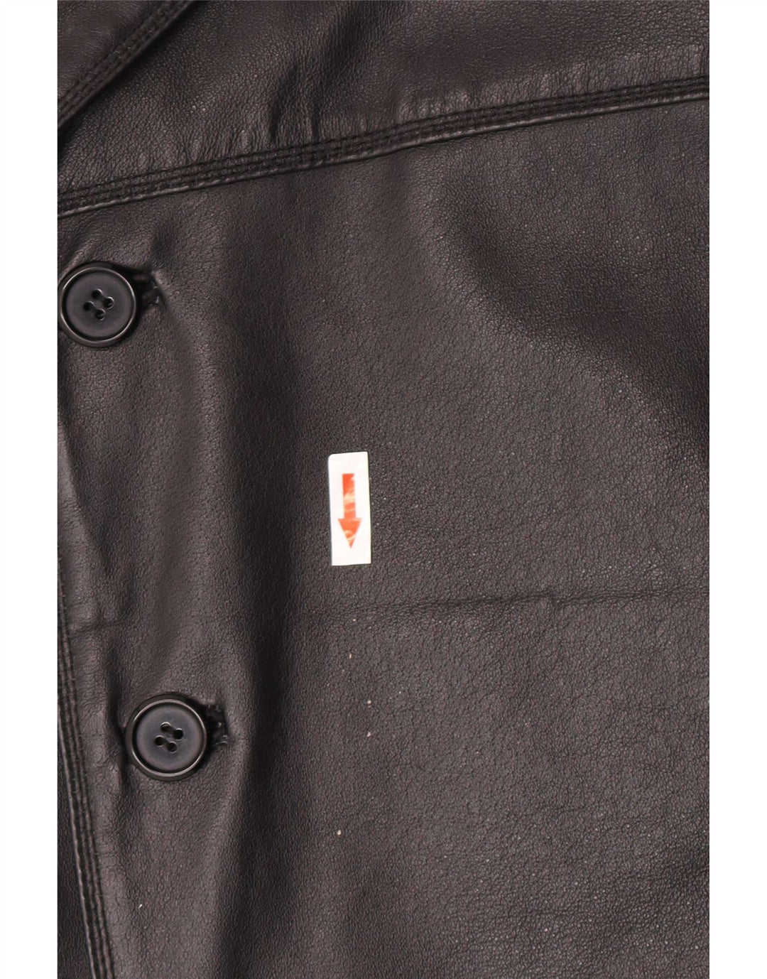 Geacă din piele vintage pentru bărbați IT 52 XL din piele neagră